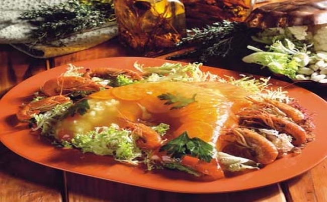 Áspic de corvina